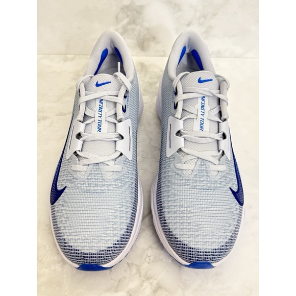 Nike Air Zoom Infinity Tour 2 Golf Shoes Grey Blue FD0217-001 Men\'s Size 11 US